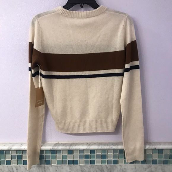 NWT Reformation Jeans Cashmere Crewneck Sweater - Picture 7 of 8